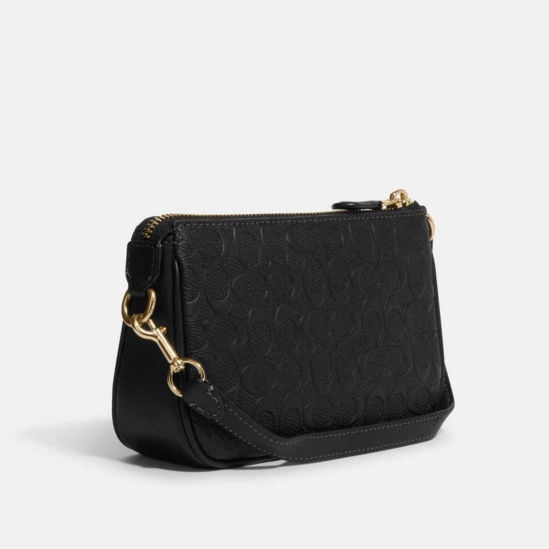 Coach Small Nolita 19 in Signature Leather 'imblk'