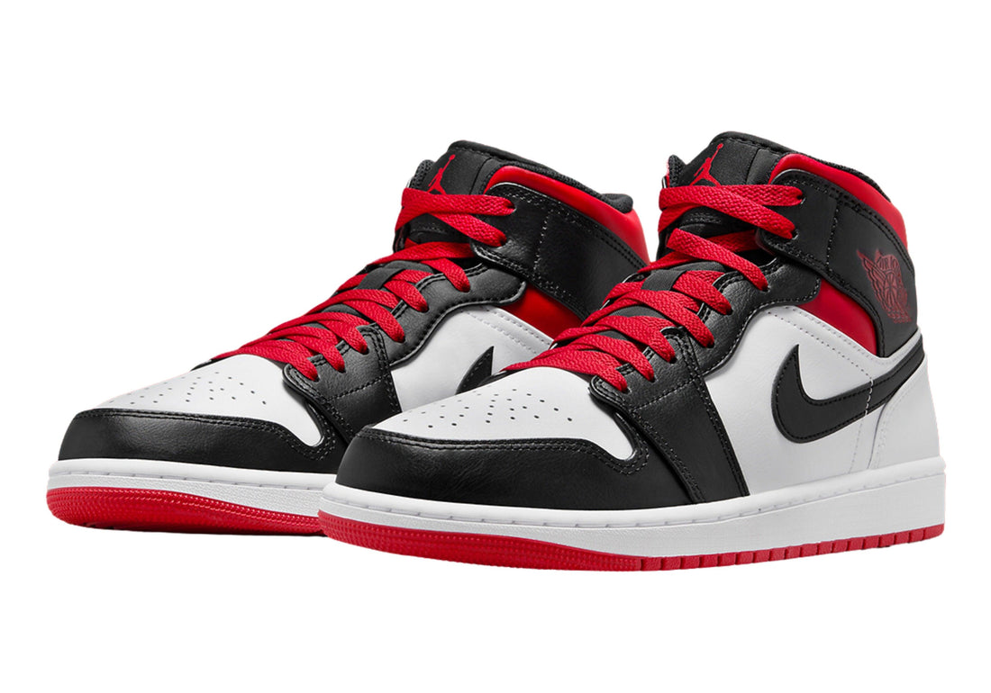 Air Jordan 1 Mid 'Gym Red Black Toe'