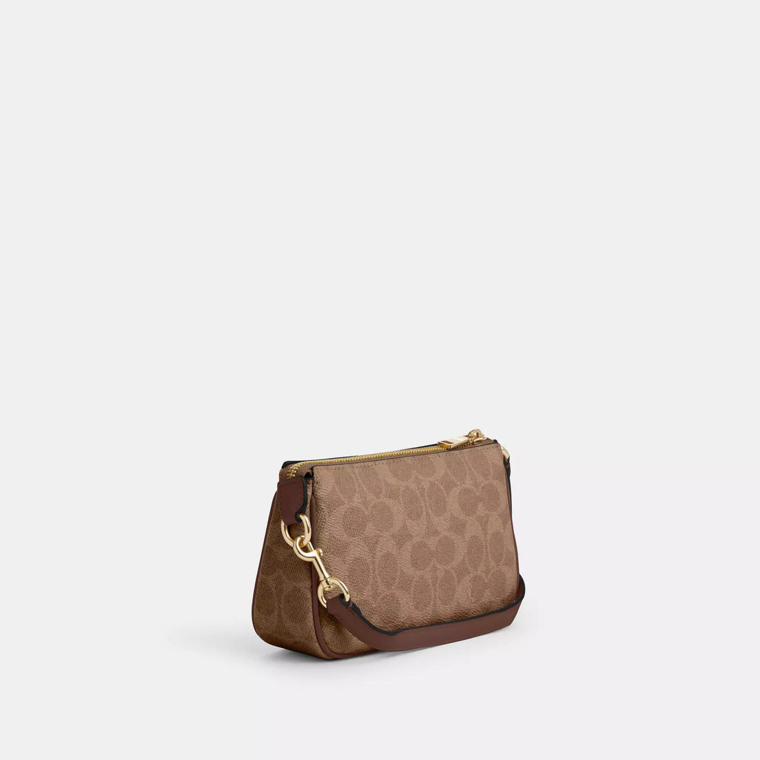 Coach Nolita 19 In Signature Canvas 'Gold/Tan/Brown'