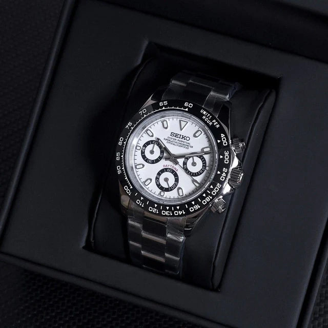 Seiko Mod Daytona Panda