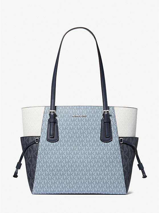 Voyager Large Color-Block Signature Logo Tote Bag 'Admirl Multi'