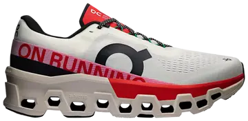 Cloudmonster 2 'Ivory Silver Red'