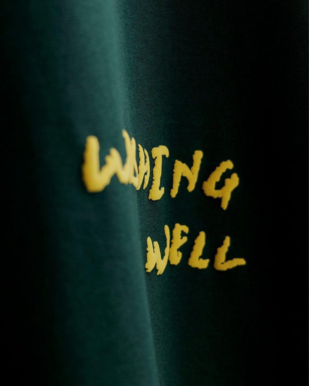 Wishing Well - Bottle Green Oversized T-Shirt