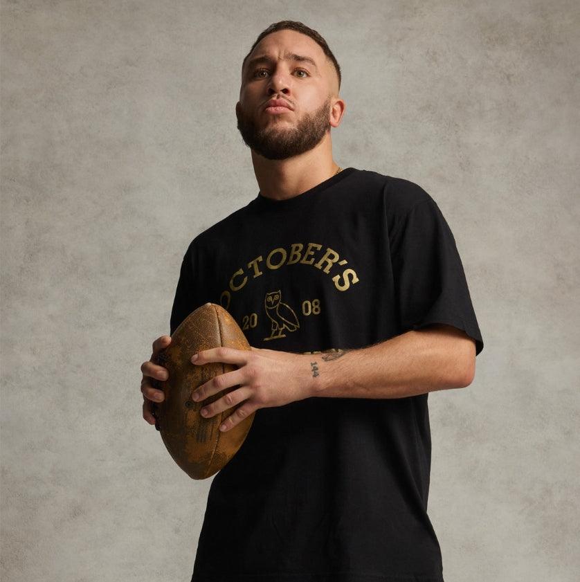 Ovo Collegiate T-Shirt - Black