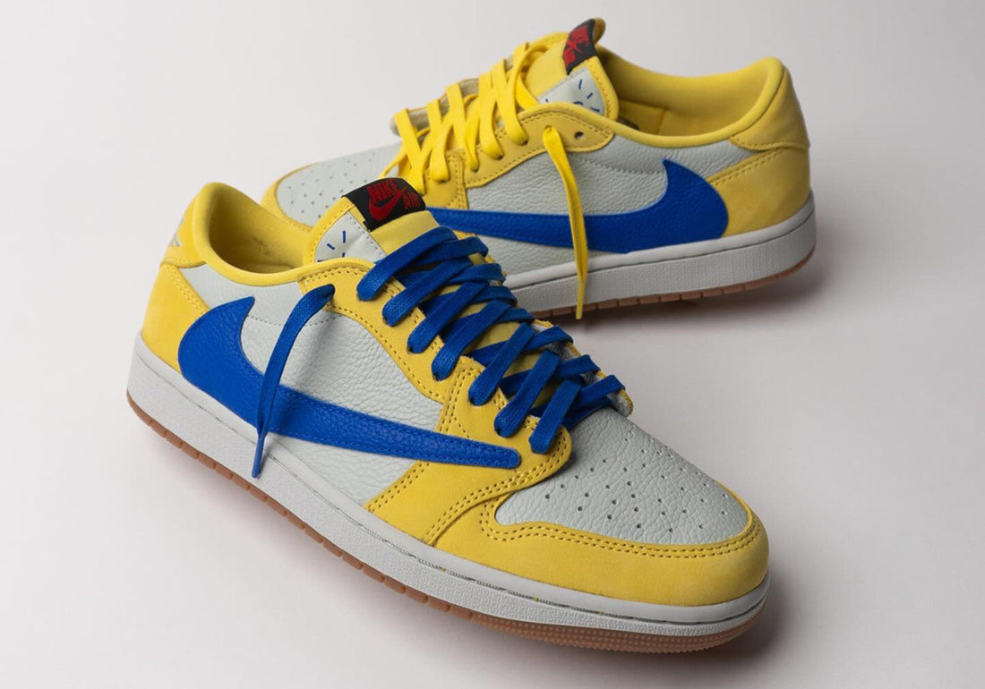 Travis Scott x Air Jordan 1 Retro Low OG SP 'Canary' Yellow