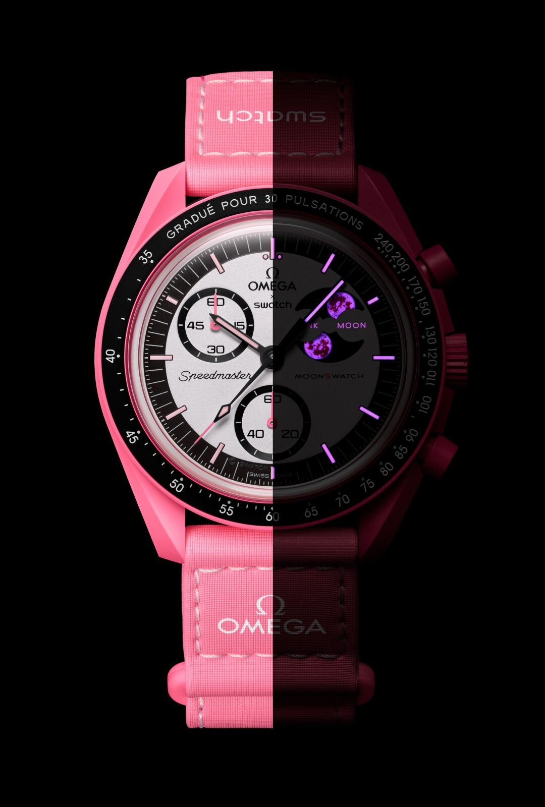 Swatch x Omega 'MISSION TO THE PINK MOONPHASE' – Cop Your Drip