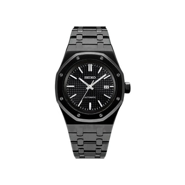 Seiko Mod Black Royal Oak