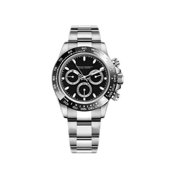 Seiko Mod Daytona Black Panda