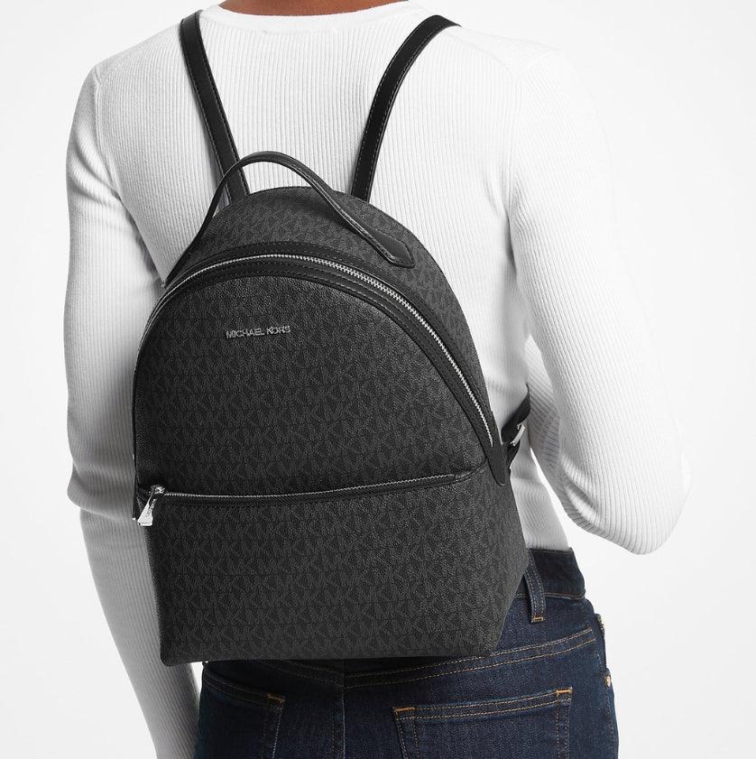 Sheila Medium Signature Logo Backpack