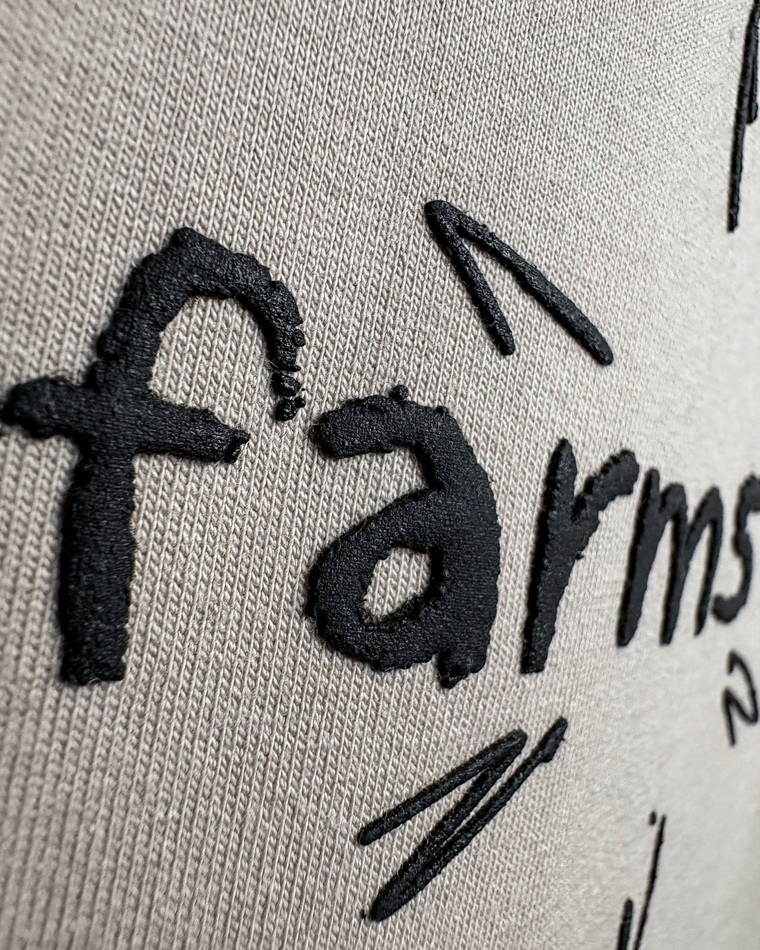Khaaki Farms - Light Grey Oversized T-shirt