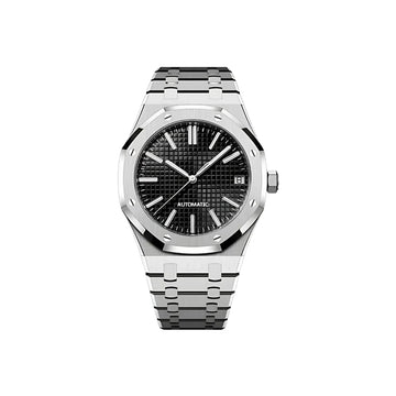 Seiko Mod Royal Oak Black