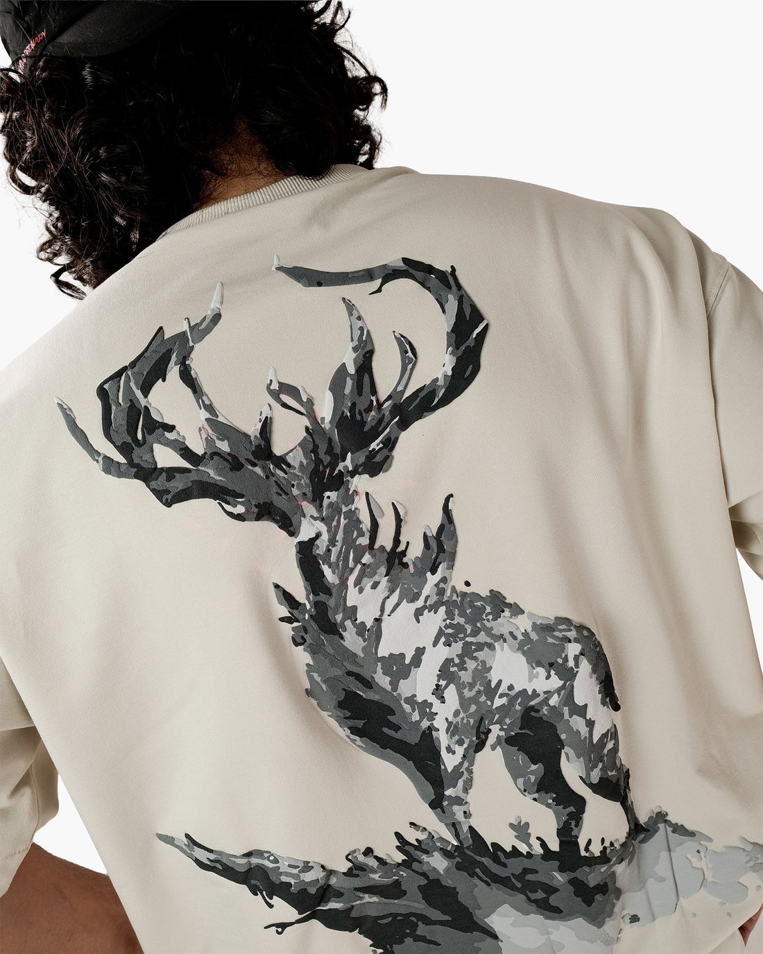 The Summit G.O.A.T. - Grey Oversized T-Shirt