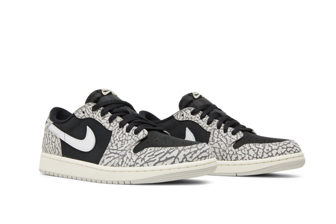 Air Jordan 1 Retro Low OG 'Black Cement'