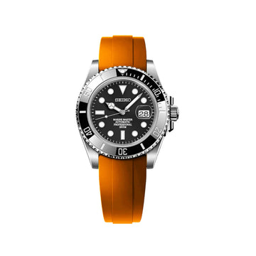 Seiko Mod Mubmarine Orange