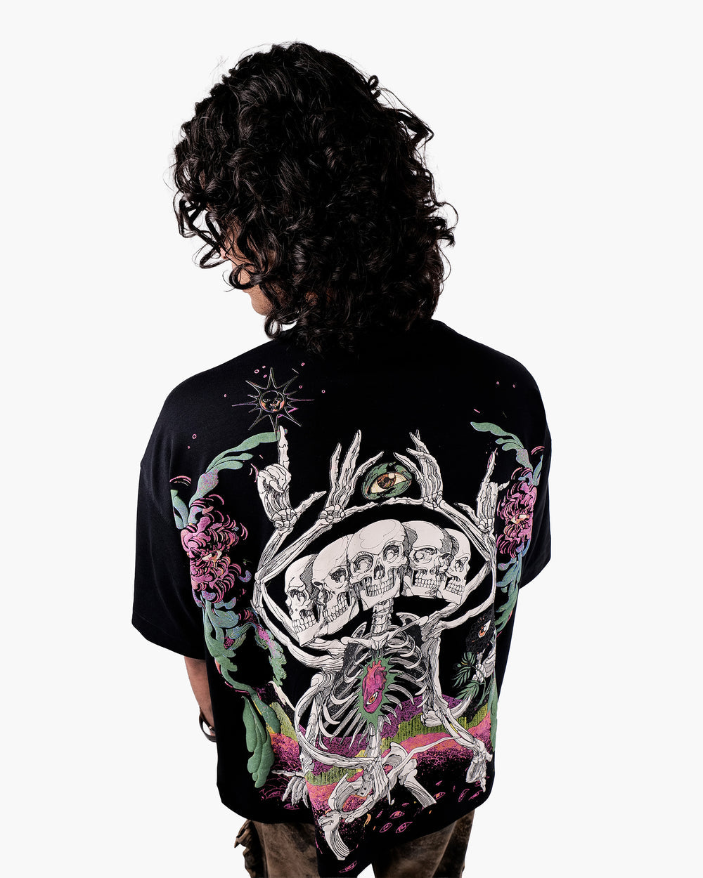 Hypnosis - Black Oversized T-Shirt
