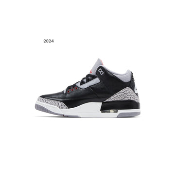 Air Jordan 3 Retro OG 'Black Cement' 2024