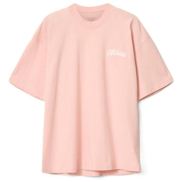 AllSaints Odyssey Oversized Short Sleeve Crew T-Shirt – Blushed Pink