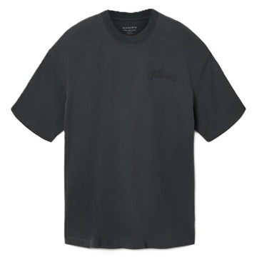 AllSaints Odyssey Oversized Short Sleeve Crew T-Shirt – Washed Black
