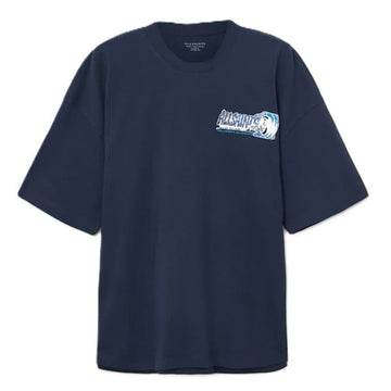 AllSaints Williams X AllSaints Burnout Crew Neck T-Shirt – Williams Blue