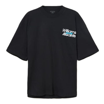 AllSaints Williams X AllSaints Pole Crew Neck T-Shirt – Washed Black