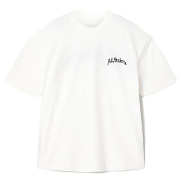 AllSaints Descent Oversized Graphic T-Shirt – Ashen White