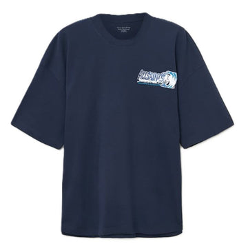 Williams X AllSaints Burnout Crew Neck T-Shirt – Williams Blue