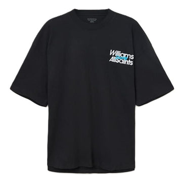 AllSaints Williams X AllSaints Pole Crew Neck T-Shirt – Washed Black