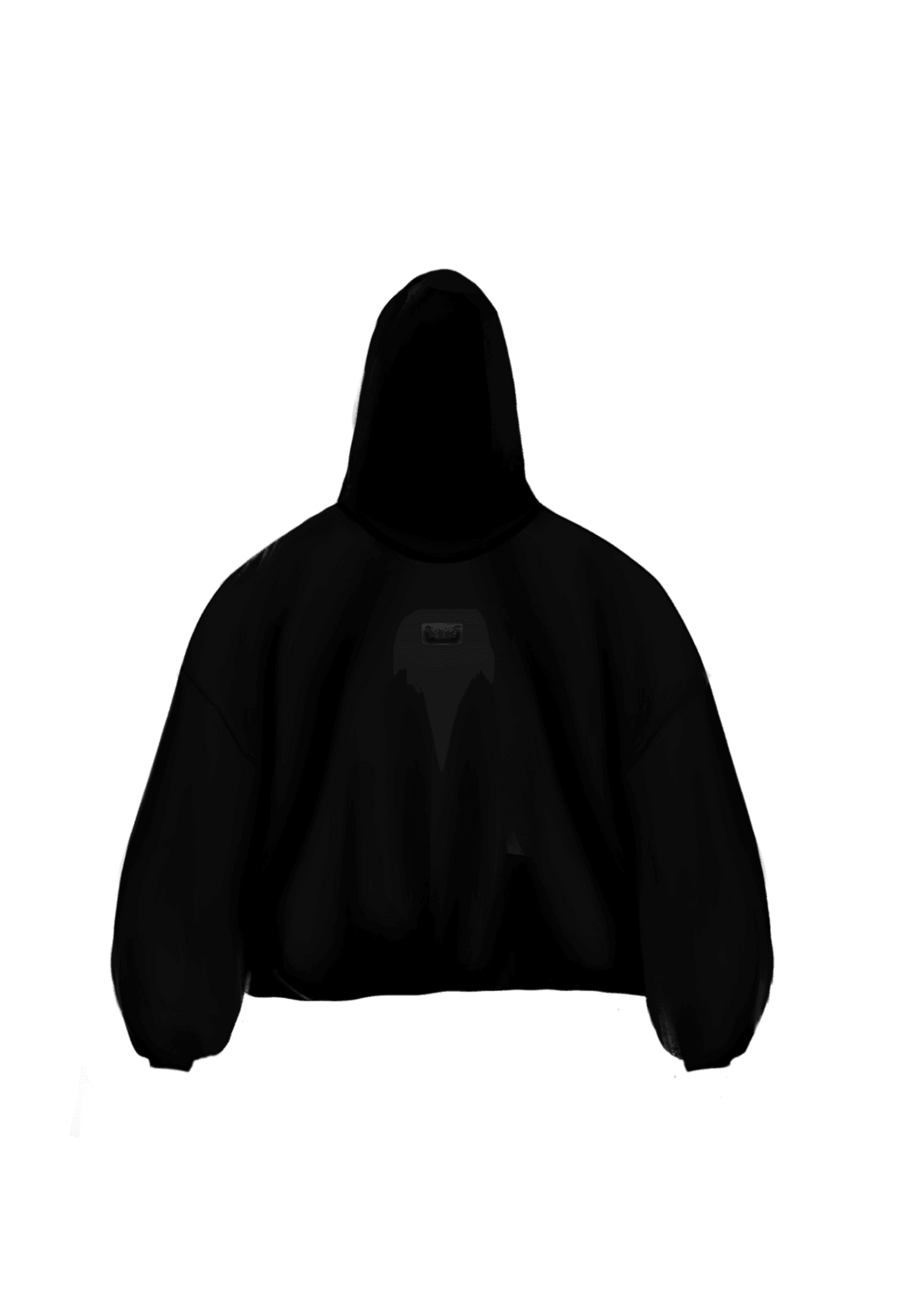 Box Hoodie - Black