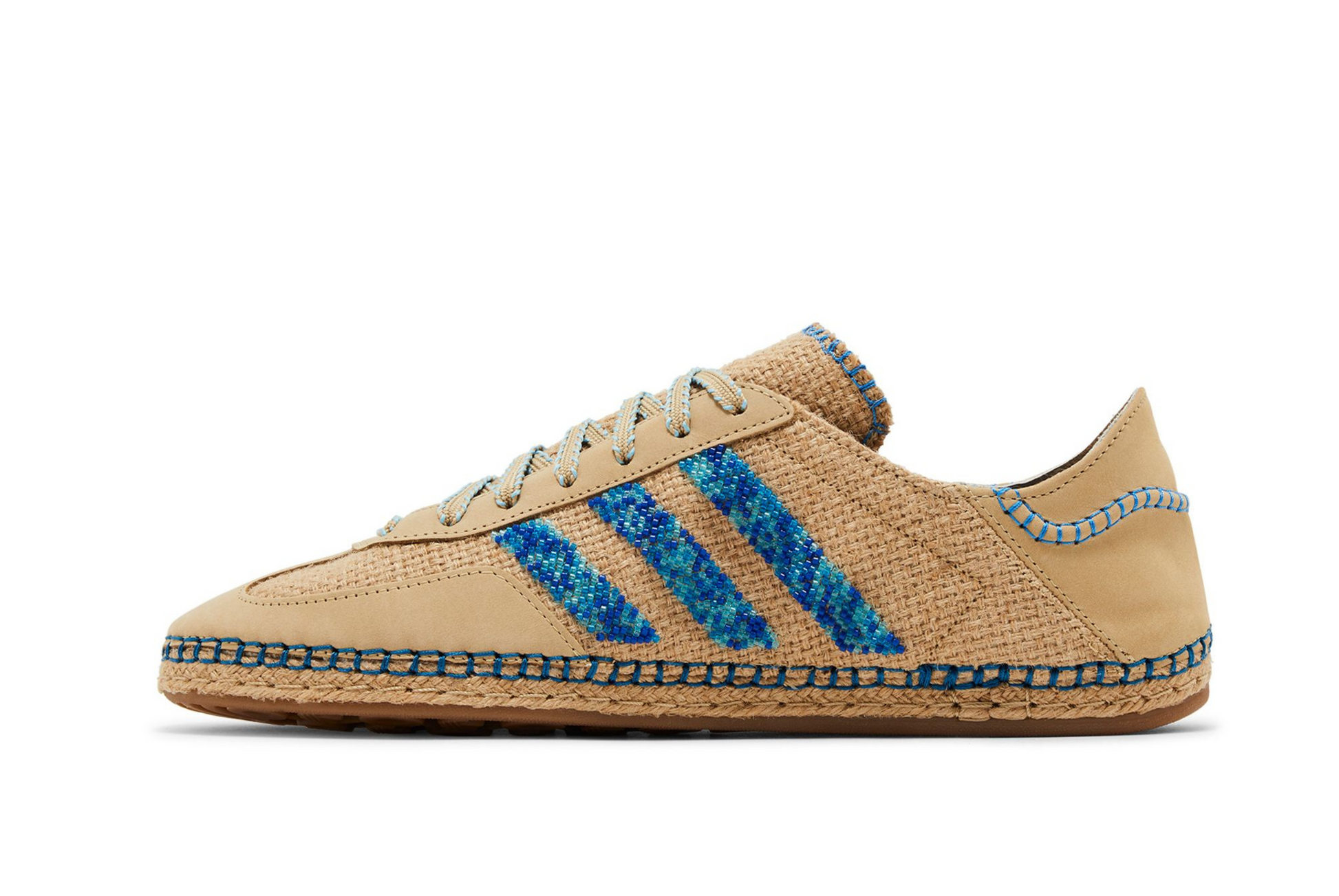 CLOT x Gazelle 'Linen Khaki Light Blue' - Main Image