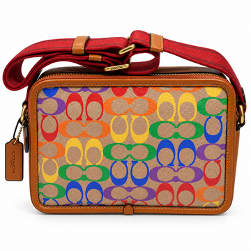 COACH Jamie Charter Signature Canvas Crossbody Bag – Multicolor