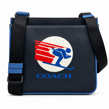 COACH Sullivan Pack With Ski Speed Graphic Crossbody Bag