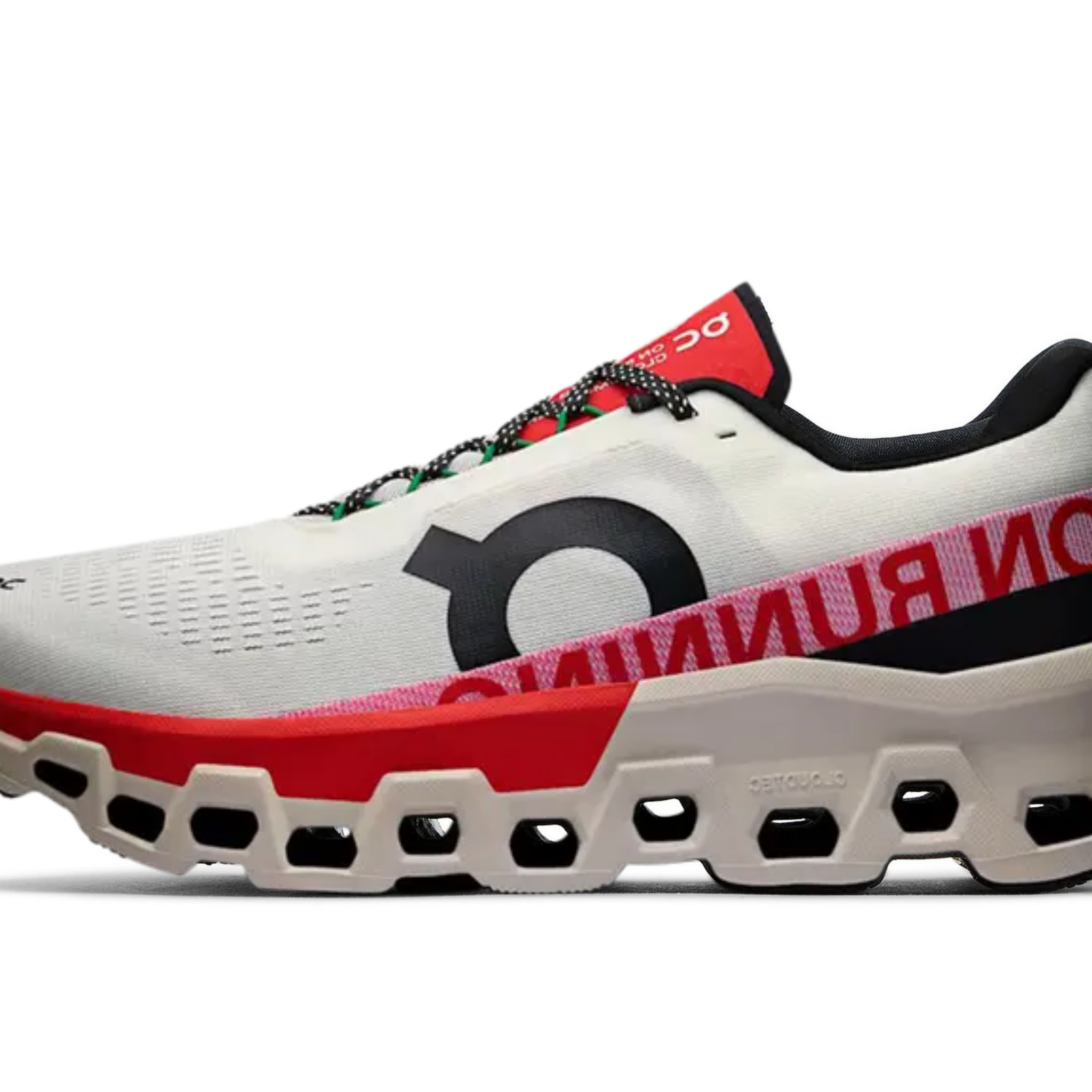 Cloudmonster 2 'Ivory Silver Red'