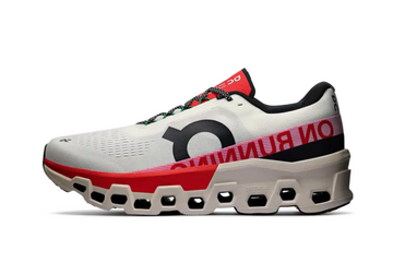 Cloudmonster 2 'Ivory Silver Red'