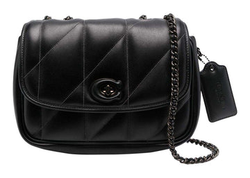 Coach Shoulder Bag With Quilting Pillow Madison 'Black'