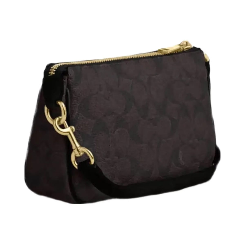 Coach Nolita 19 In Signature Canvas 'Gold/Walnut/Black'