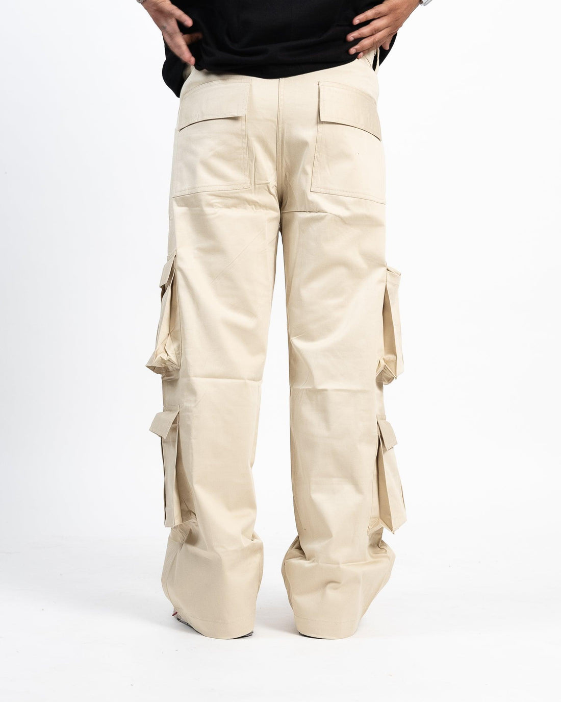 Unisex Beige Utility Cargo