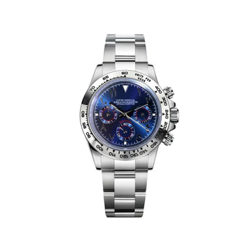 Seiko Mod Daytona Arabic Royal Blue