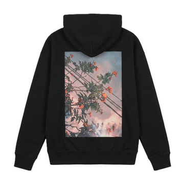 Essentials FOG Floral Black Hoodie FW19