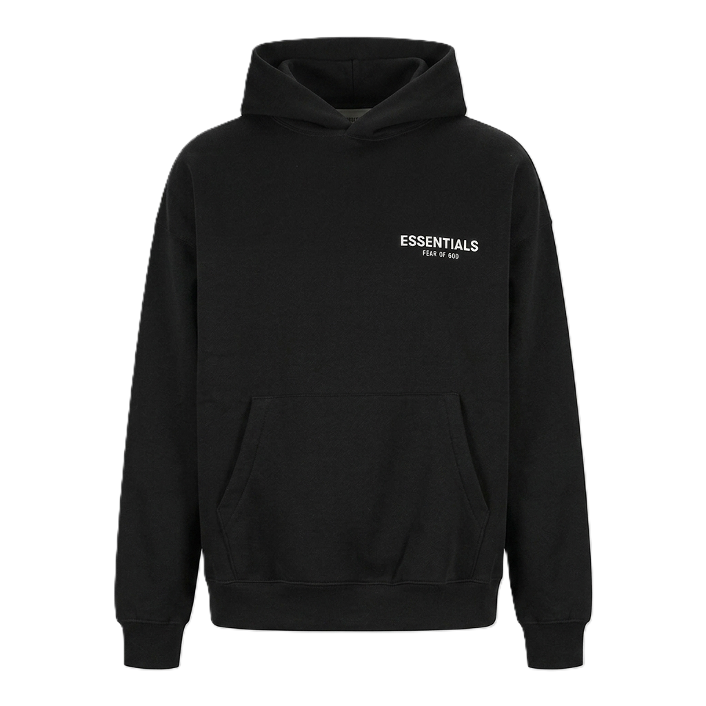 Essentials FOG Floral Black Hoodie FW19