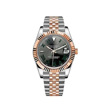 Seiko Mod Datejust Wimbeldon Two Tone