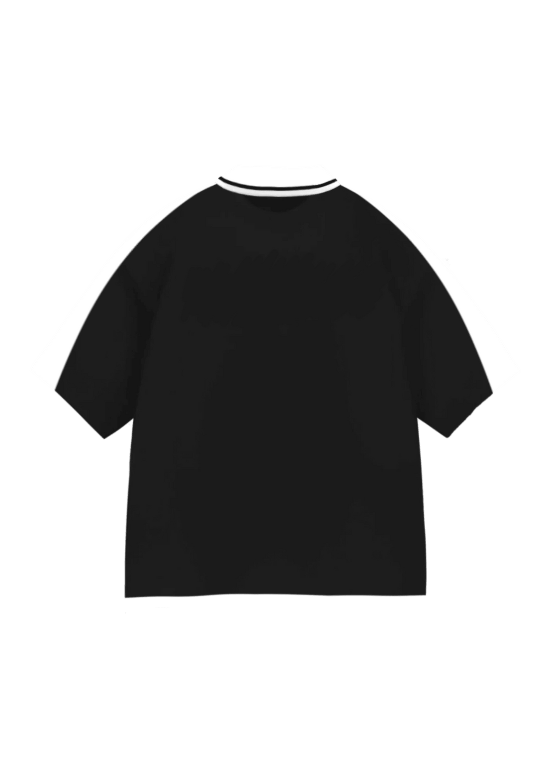 Football Jersey - Faded Black