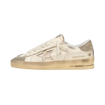 Golden Goose Men’s Stardan LTD in suede and white nappa with gold star