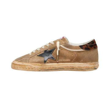 Golden Goose Super-Star LTD Tobacco Suede Black Star Sneakers