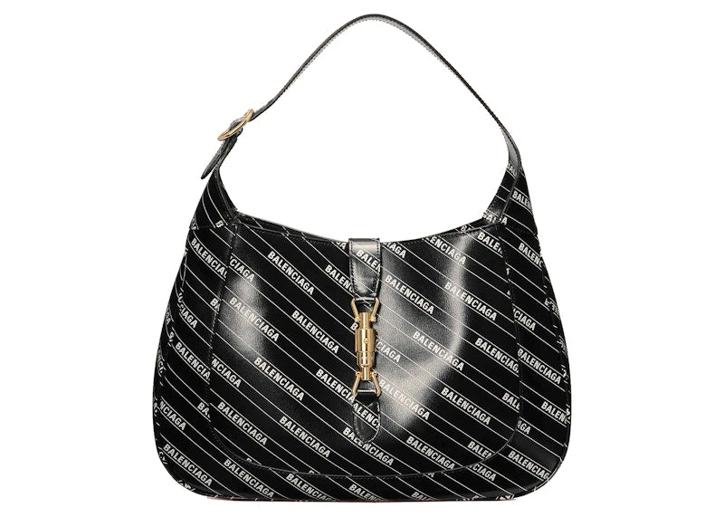 Gucci X Balenciaga The Hacker Project Medium Jackie 1961 'Black'
