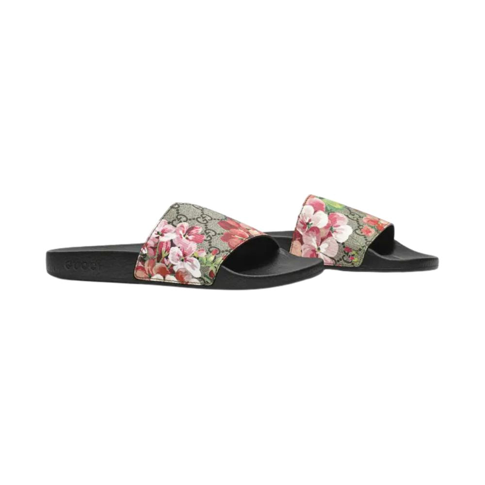 Gucci Women’s GG Supreme Slide “Blooms”