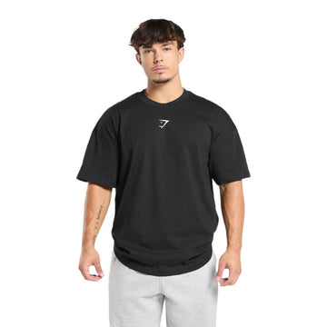 Gymshark Movin' Metal Graphic T-Shirt – Black