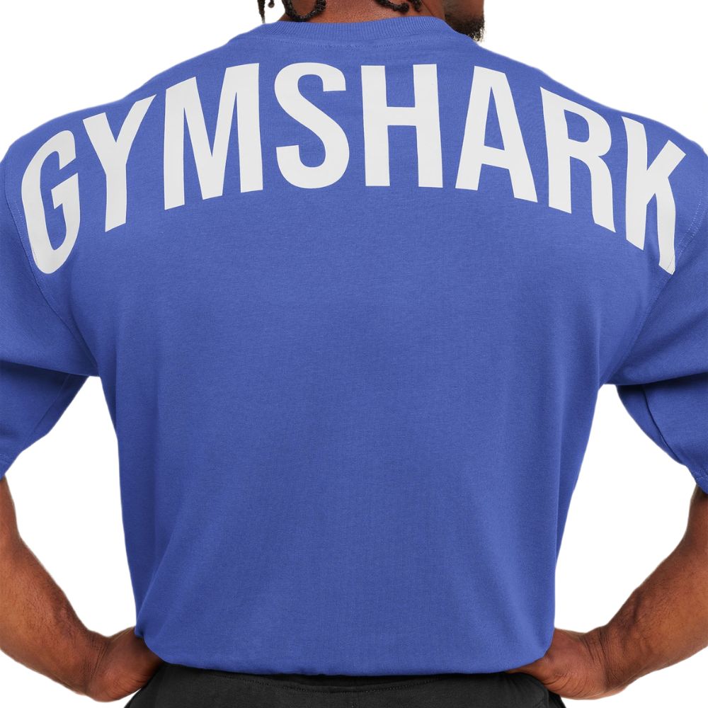 Gymshark Power T-Shirt – Force Blue