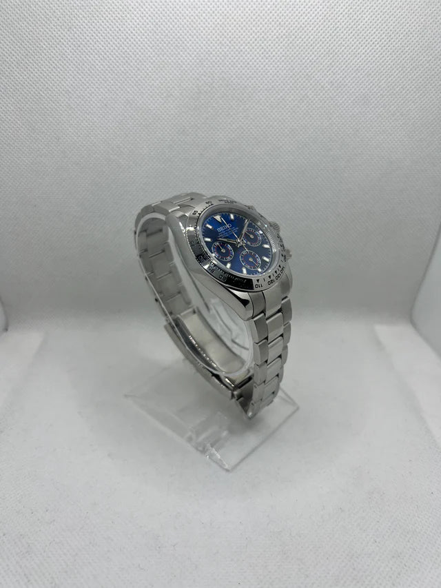 Seiko Mod Datejust Blue Steel