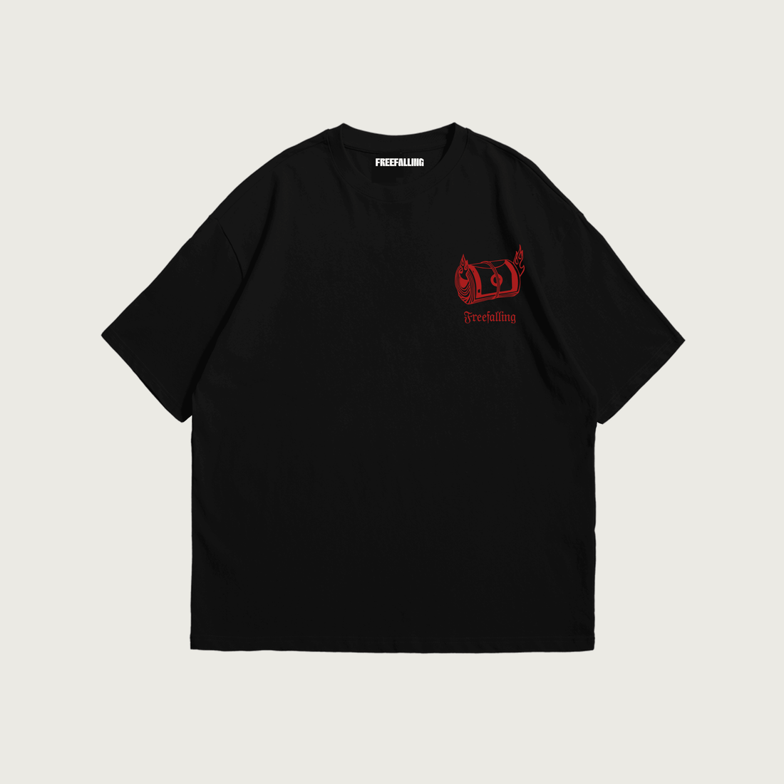 Cash Cascade Tee - Black