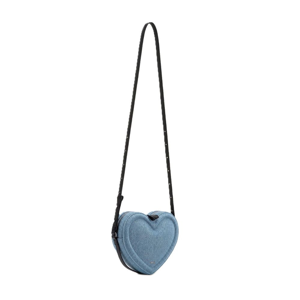 JW PEI Arlene Heart Shaped Crossbody Bag – Light Blue Denim